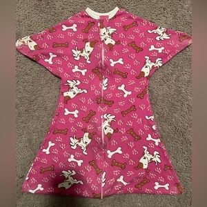 Zipadee Zip Pink Dogs Size Small 4-8 m